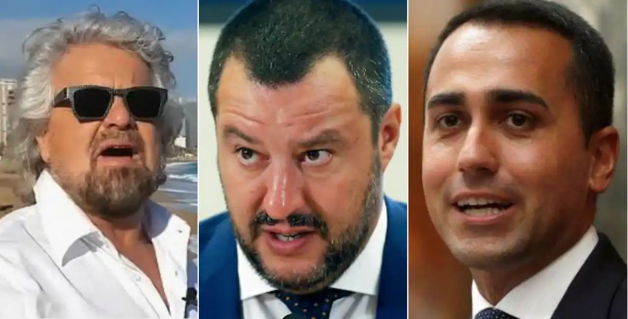 salvini grillo di maio