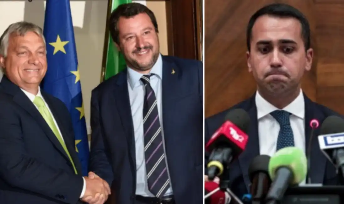 salvini orban di maio