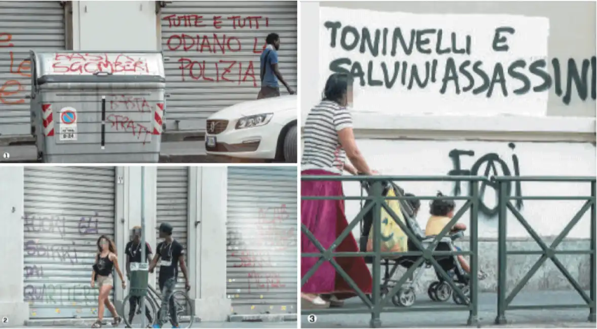 torino rivolta contro la polizia