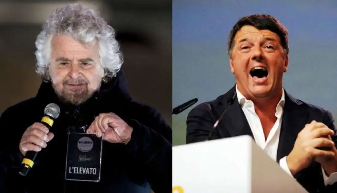 beppe grillo matteo renzi