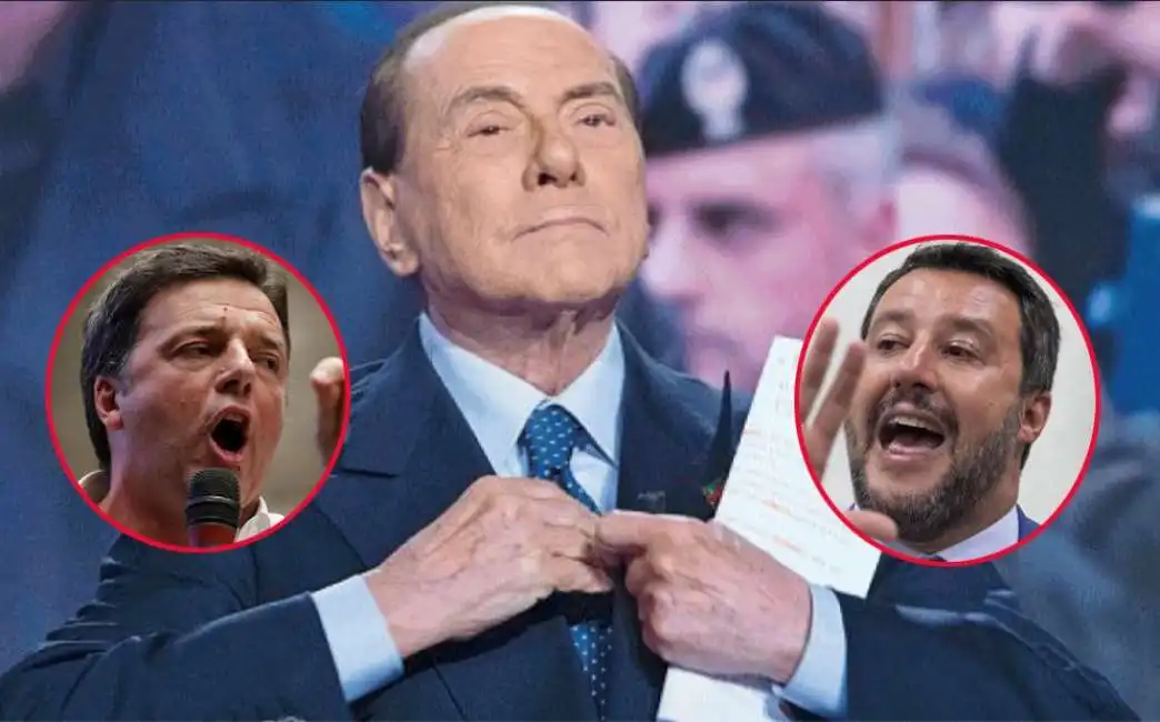 berlusconi renzi salvini