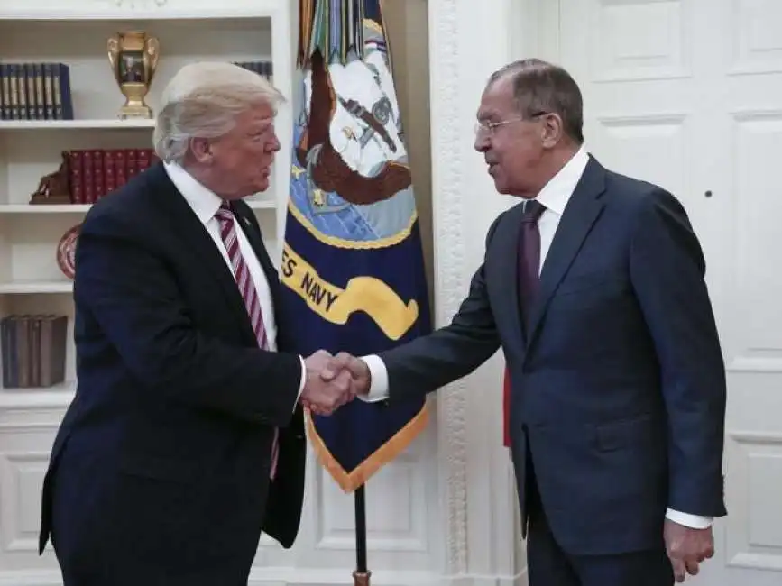 donald trump sergei lavrov