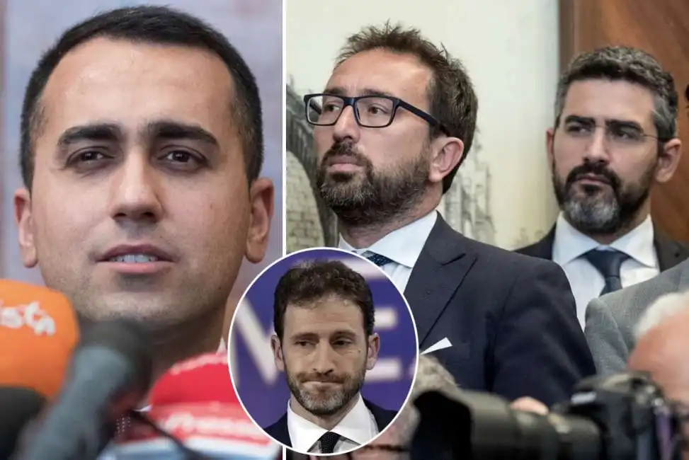 luigi di maio riccardo fraccaro alfonso bonafede davide casaleggio