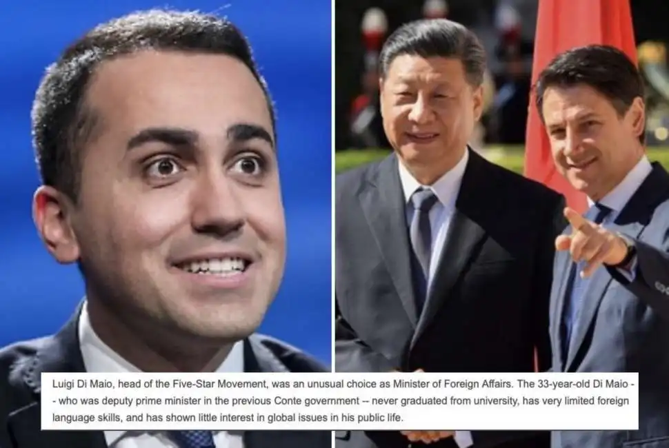 luigi di maio xi jinping giuseppe conte