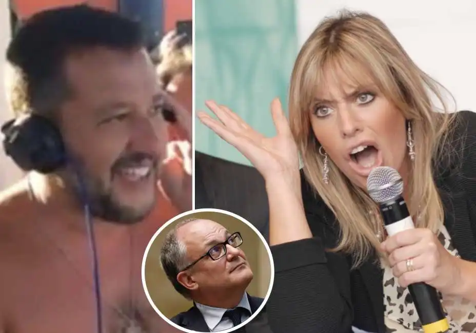 matteo salvini alessandra mussolini roberto gualtieri