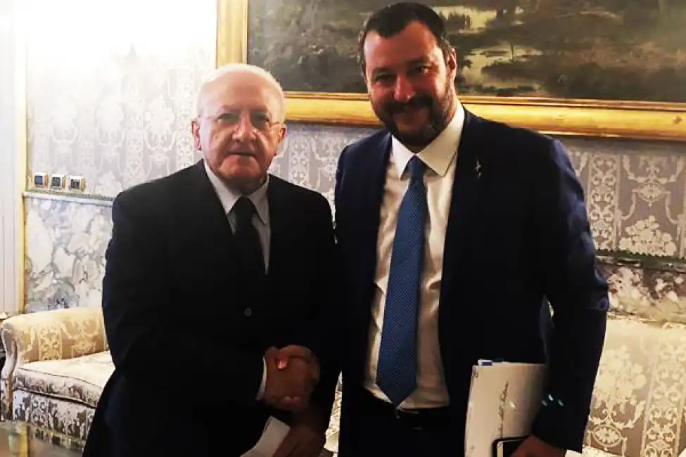 matteo salvini vincenzo de luca