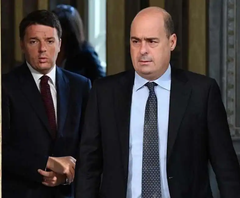 renzi zingaretti