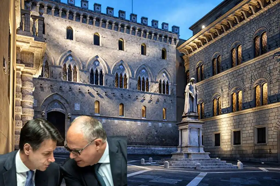 rocca salimbeni mps monte paschi roberto gualtieri giuseppe conte