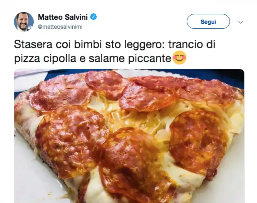 salvini pizza