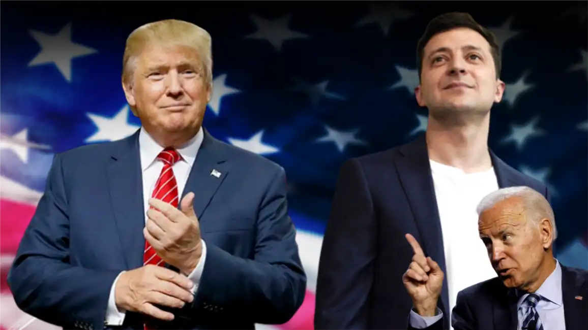 trump zelensky biden