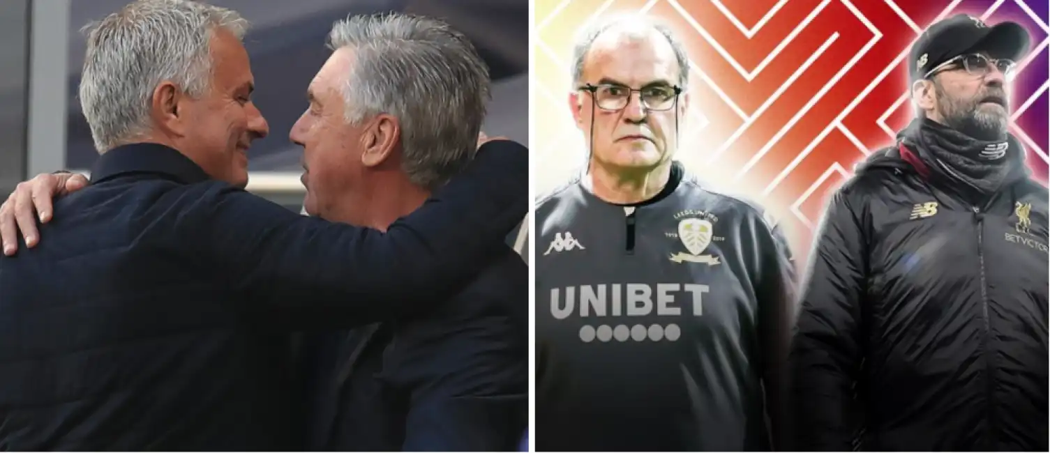 ancelotti mourinho bielsa klopp