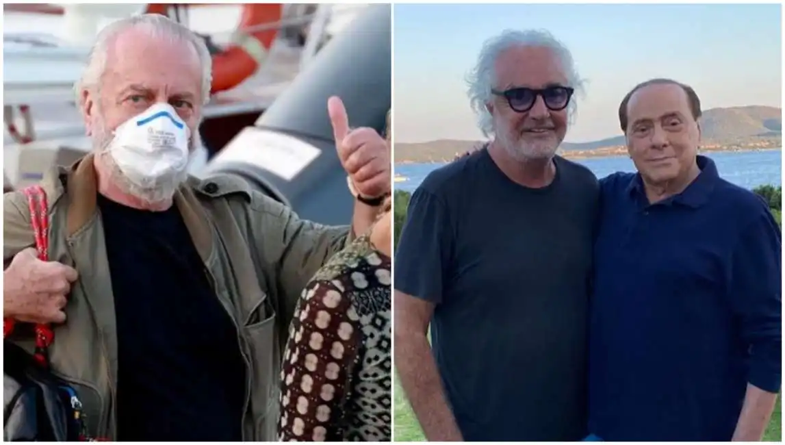 briatore de laurentiis berlusconi