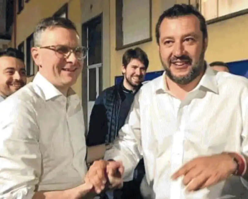 giovanni malanchini e matteo salvini