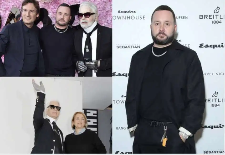 kim jones lagerfeld pietro beccari