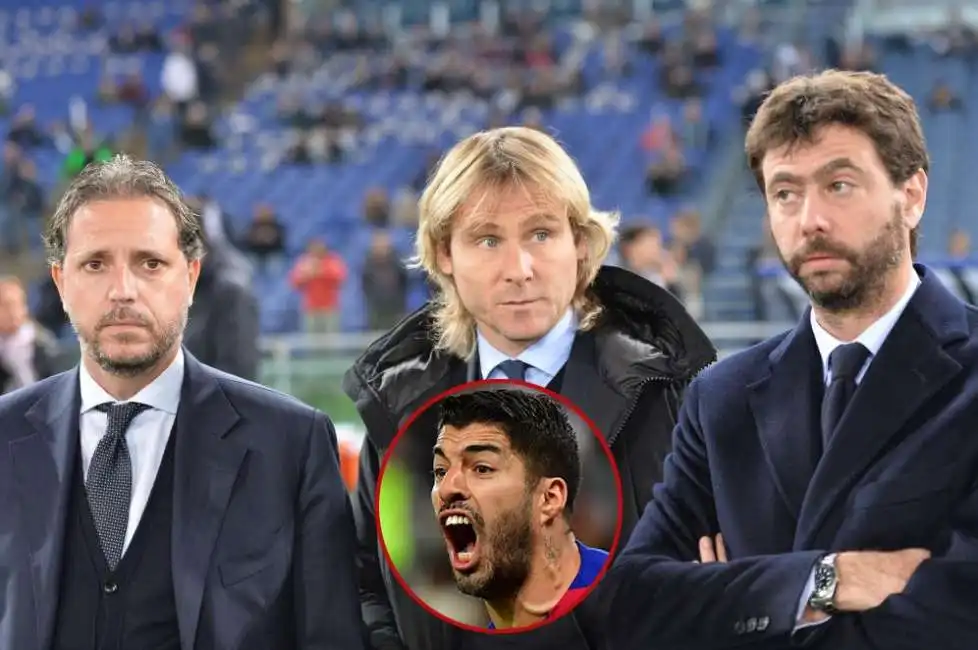 paratici nedved agnelli suarez