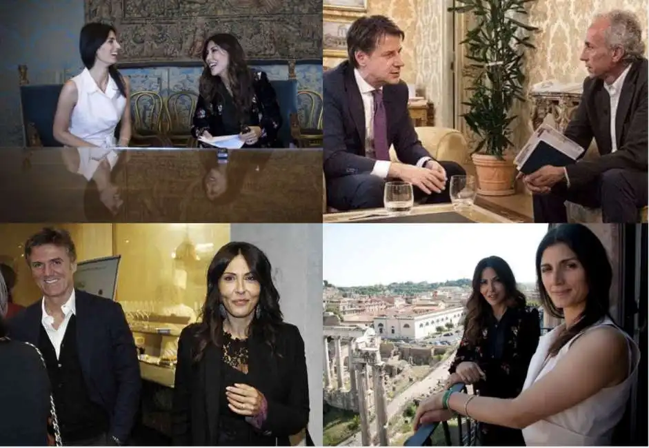 sabrina ferilli virginia raggi conte cattaneo travaglio