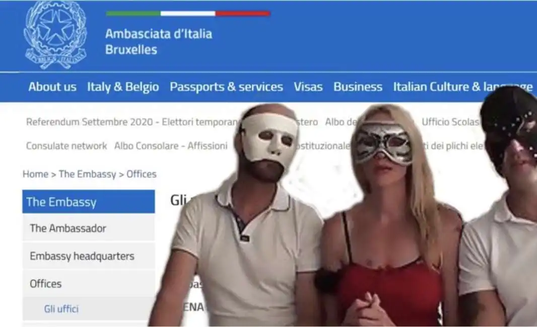 scambisti ambasciata italiana bruxelles erotomani