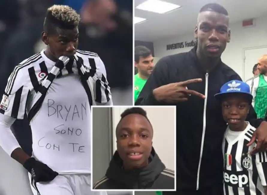 bryan dodien con paul pogba 2