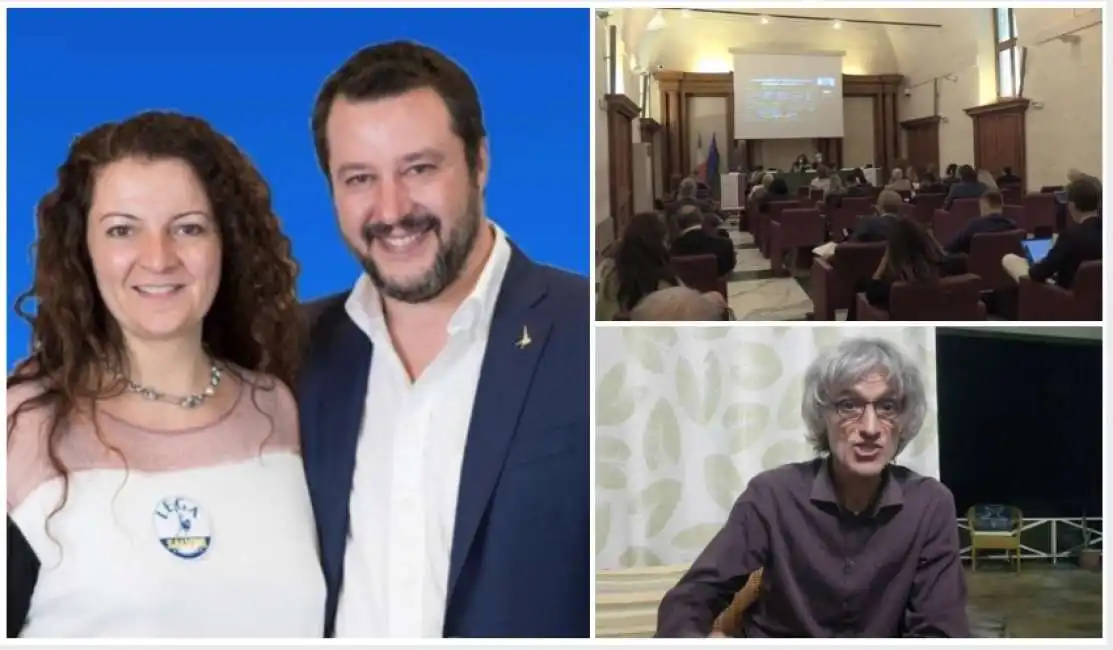 convegno senato covid lega roberta ferrero matteo salvini mauro rango