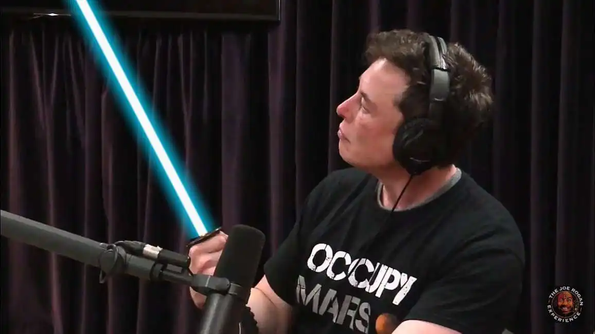 elon musk spada laser 