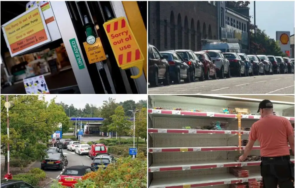 file stazioni di servizio benzina gran bretagna brexit