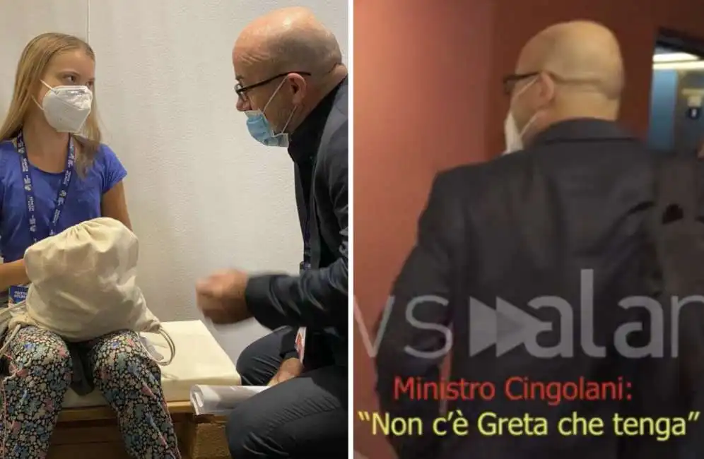 greta thunberg roberto cingolani