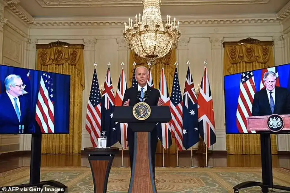 joe biden scott morrison boris johnson videoconferenza