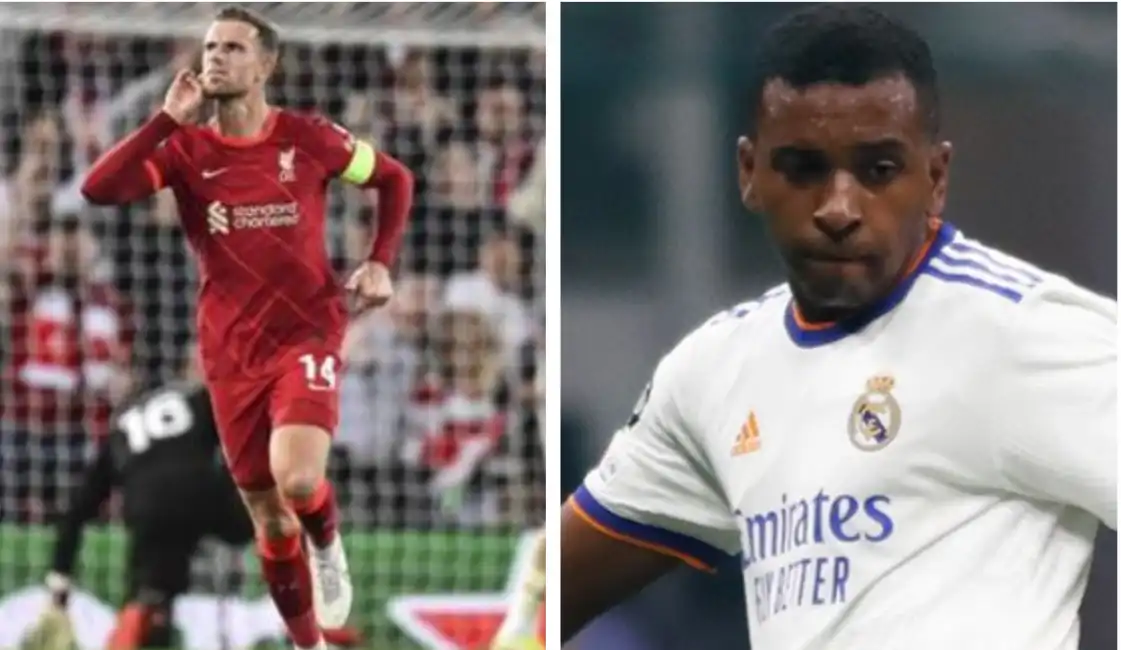 liverpool milan inter real henderson rodrygo