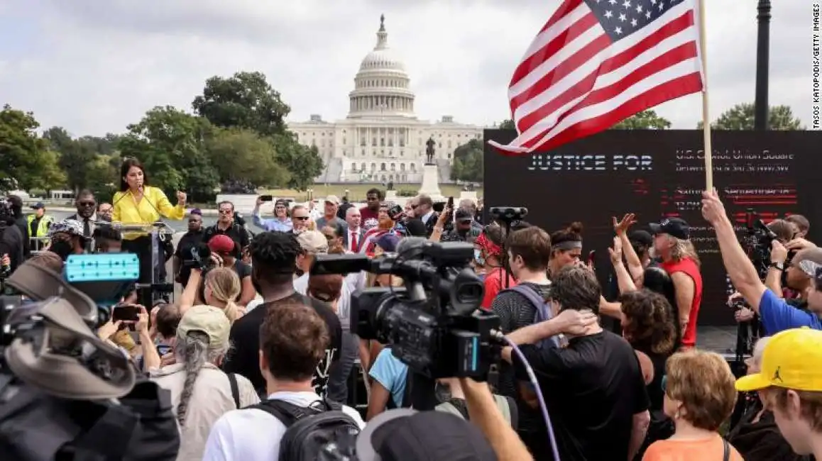 manifestazione justice for j6 a capitol hill 11