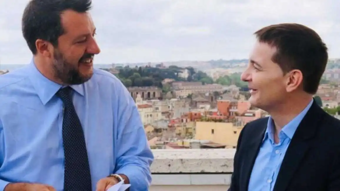 matteo salvini e luca morisi