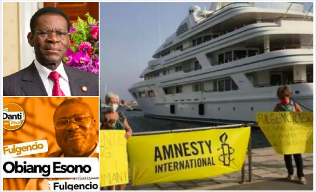 protesta amnesty nuova guinea yacht