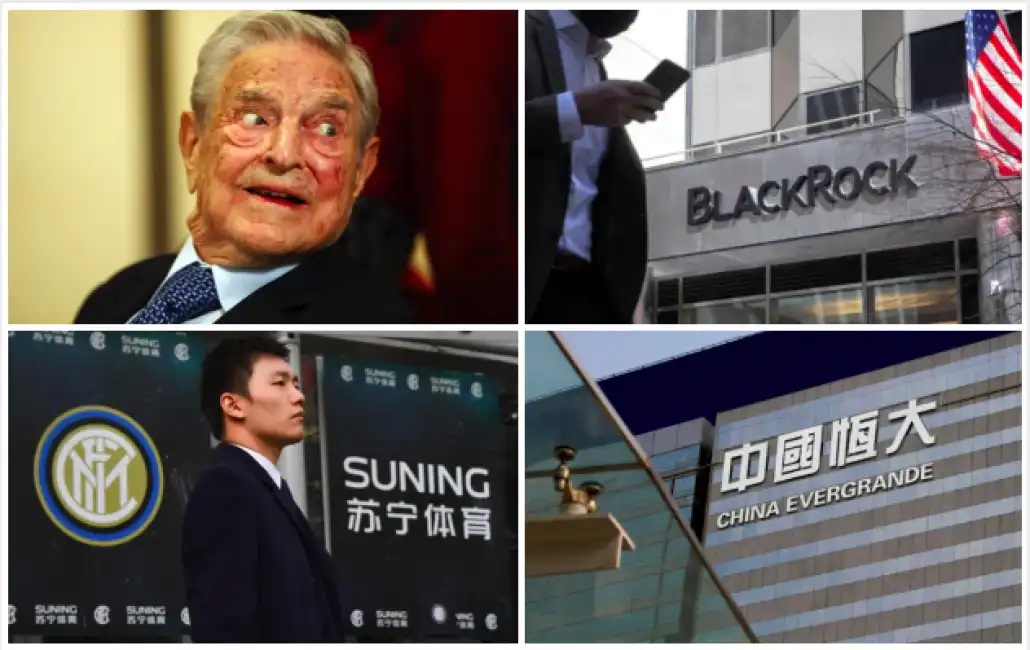 soros blackrock zhang suning inter evergrande