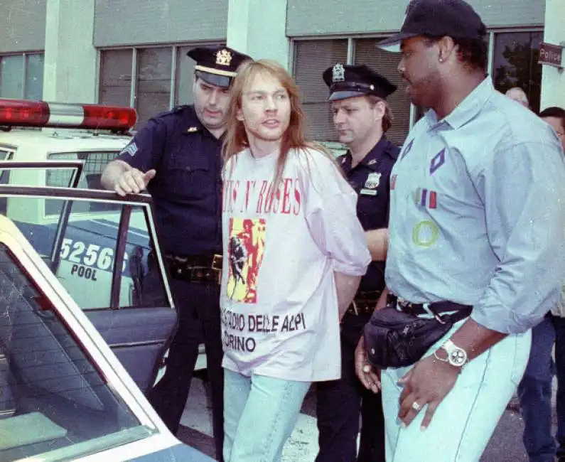 axl rose arresto