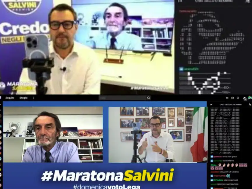 cazzi in chat salvini