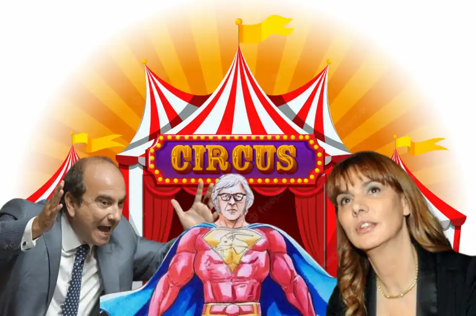 circo scillipoti sgarbiman e baldini