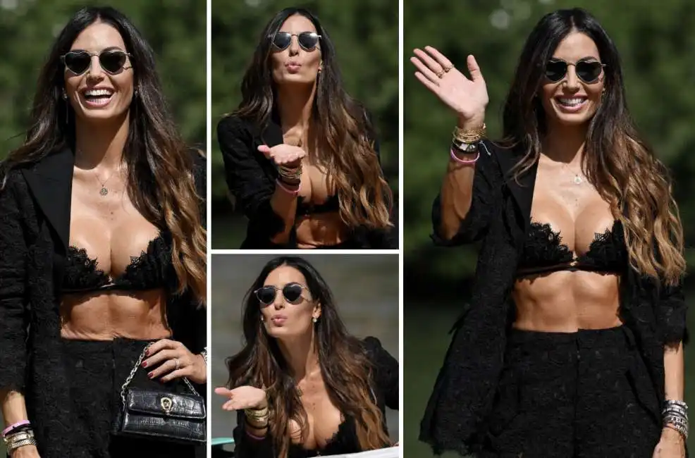 elisabetta gregoraci al lido mostra del cinema di venezia - 