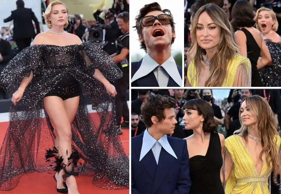 florence pugh harry styles olivia wilde 2022venezia