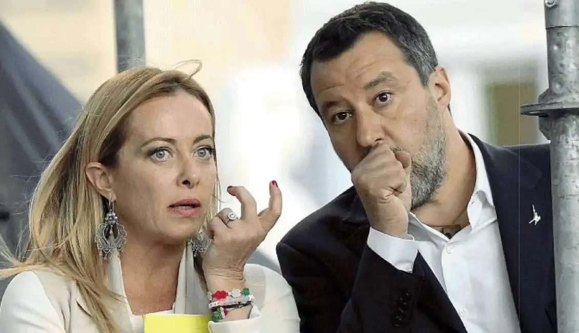 giorgia meloni matteo salvini 