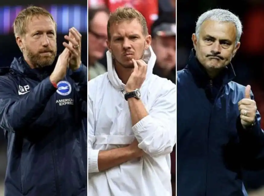 graham potter julian nagelsmann jose mourinho