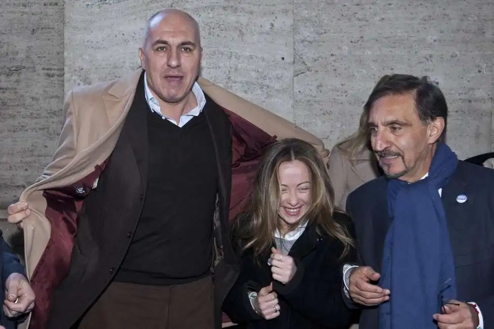 guido crosetto giorgia meloni ignazio la russa