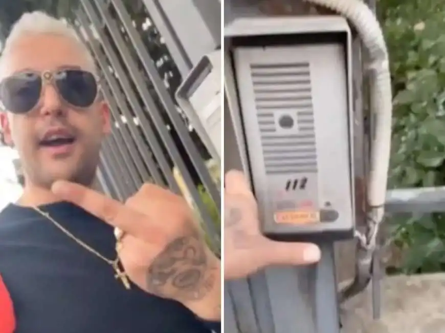 il rapper nicholas lo presti si consegna ai carabinieri in diretta social 