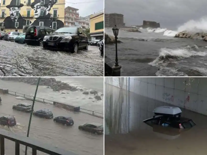 maltempo napoli campania