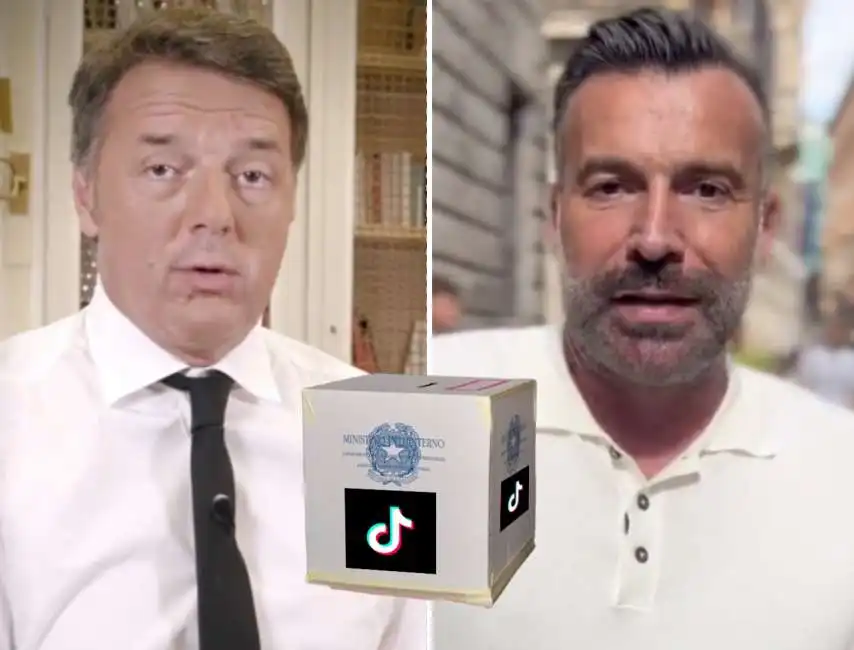 matteo renzi alessandro zan tiktok