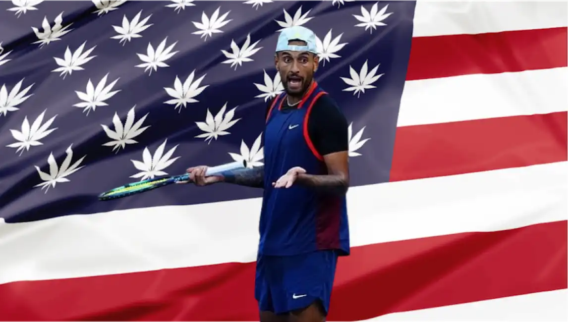 nick kyrgios marijuana usa 