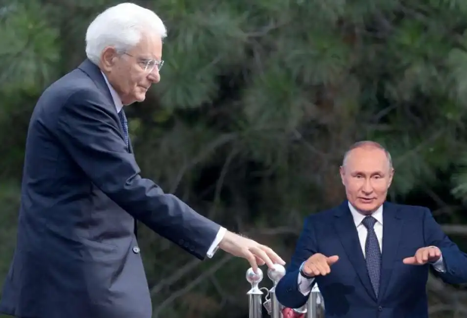 sergio mattarella vladimir putin 