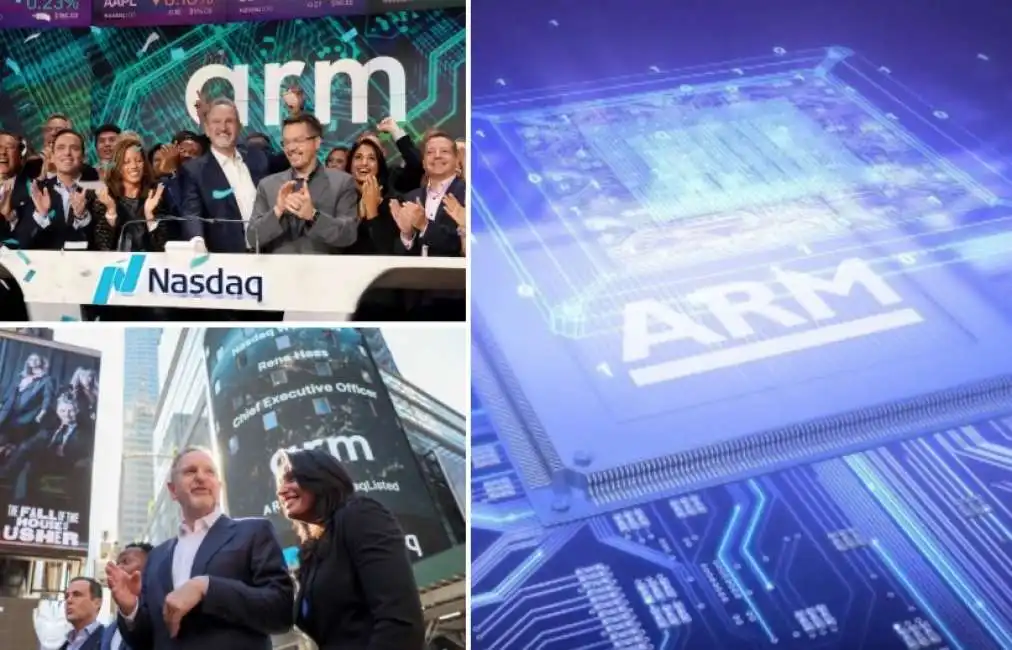 arm quotazione nasdaq wall street microchip