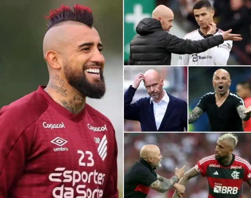 arturo vidal erik ten hag jorge sampaoli