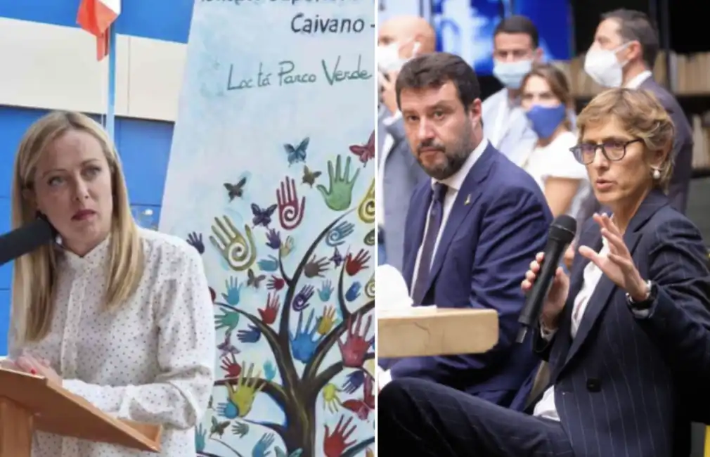 giorgia meloni giulia bongiorno matteo salvini castrazione chimica