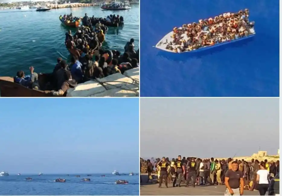 lampedusa migranti