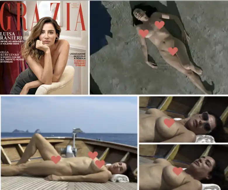 luisa ranieri nuda grazia